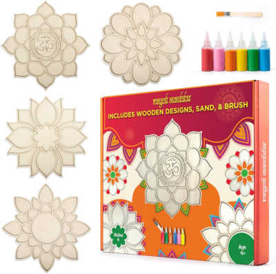 Rangoli Mandala Sand Art Kit 1 - The Educators' Spin On It Rangoli Mandala Sand Art Kit