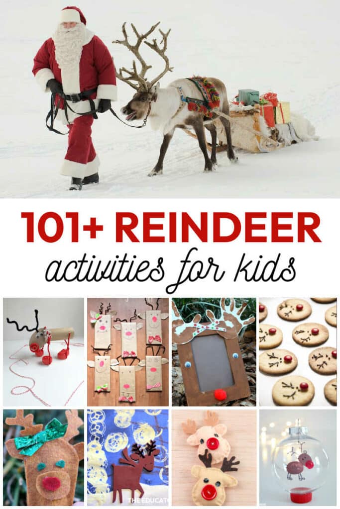 reindeer-activities-for-kids - The Educators' Spin On It 101+ Reindeer Activities for Kids