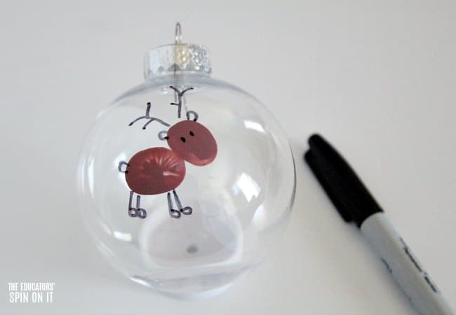 Reindeer Ornament Idea for Kids for Christmas - The Educators' Spin On It Reindeer Ornament Idea for Kids for Christmas