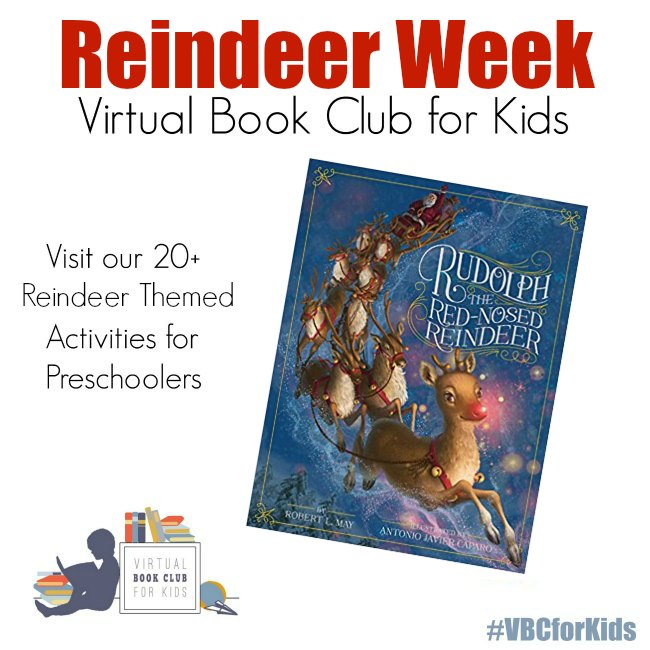 Reindeer Week for Virtual Book Club for Kids - The Educators' Spin On It Reindeer Week for Virtual Book Club for Kids