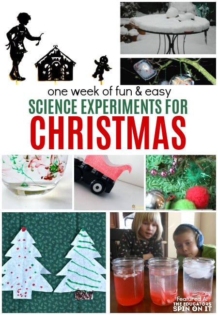 science-experiments-for-christmas-with-kids - The Educators' Spin On It 7 fun and easy science experiments for christmas for kids