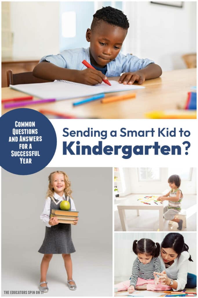 sending-smart-kid-to-kindergarten - The Educators' Spin On It Sending a Smart Kid to Kindergarten? Explore these common questions asked by parents and our answers for a successful school year.