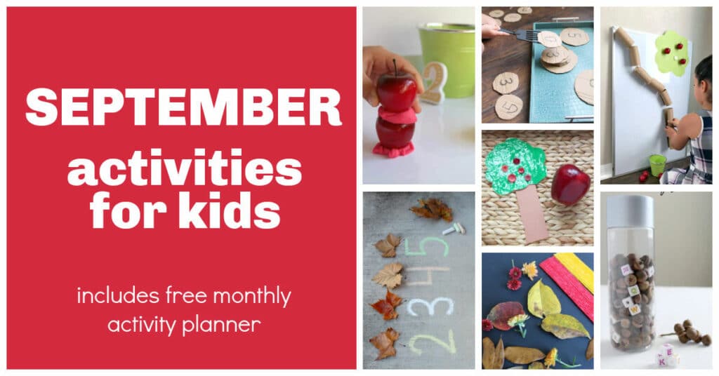 september-activity-planner-for-kids-fb - The Educators' Spin On It September Activities for Kids with free printable September Calendar Download