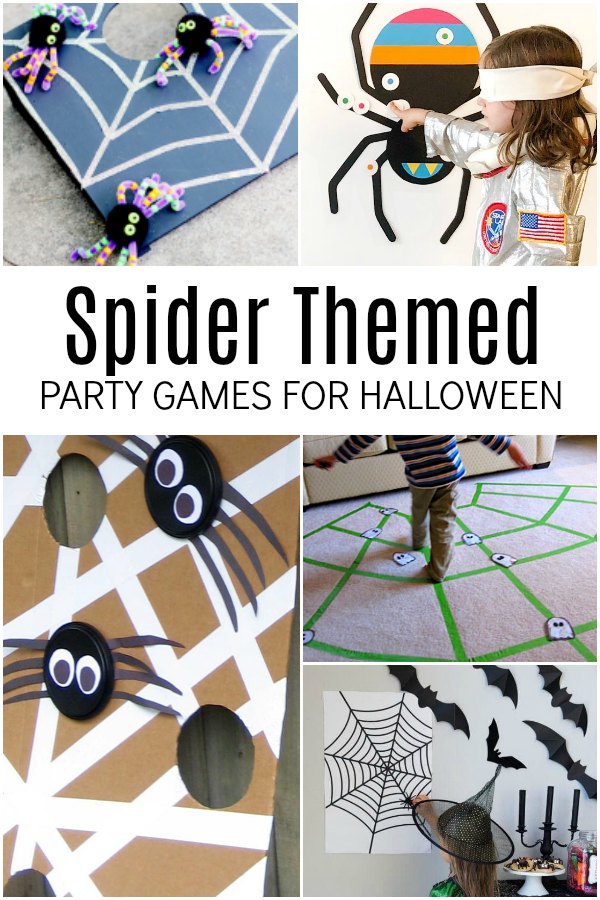 spider-themed-party-games-for-halloween - The Educators' Spin On It Spider Themed Halloween Party Games for Kids