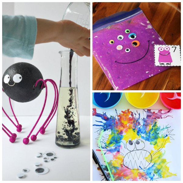 Spooky Monster Themed Activities for Kids - The Educators' Spin On It Spooky Monster Themed Activities for Kids