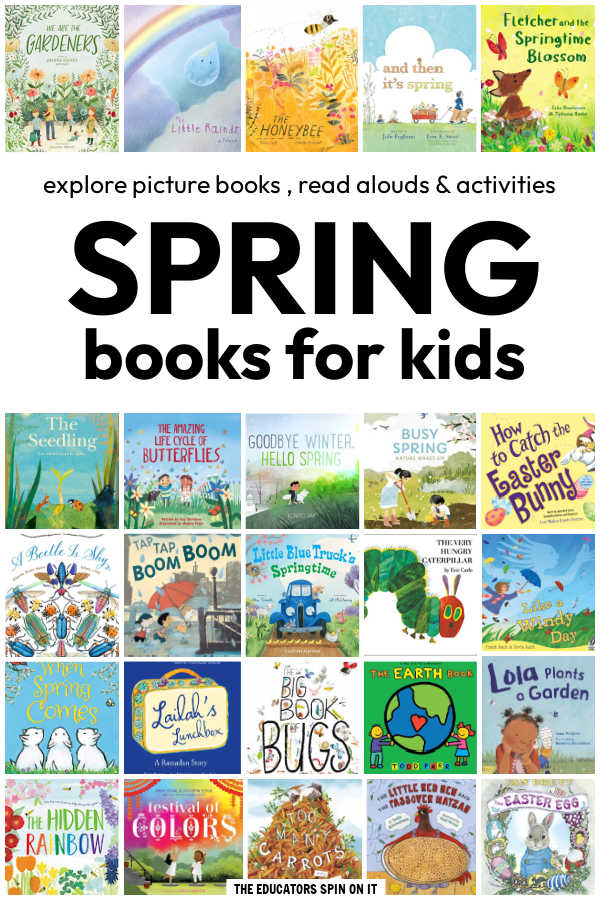spring-books-for-kids - The Educators' Spin On It Spring Books for Kids