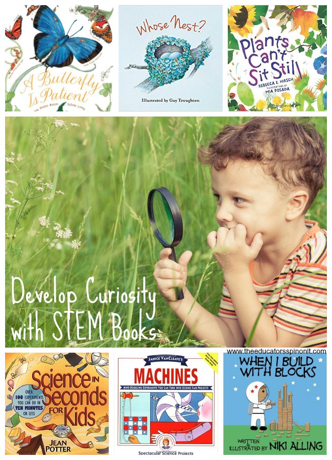 Spring STEM Books - The Educators' Spin On It Spring STEM Books for Kids