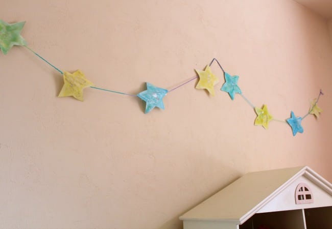 star-banner-for-childs-bedtime-light - The Educators' Spin On It Star Garland for childs bedtime light