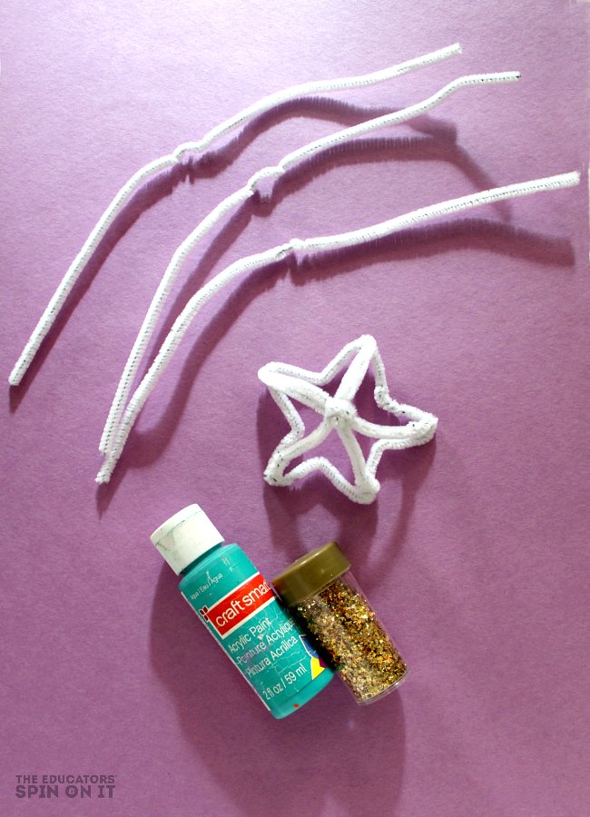 Star Shaped Stamp for Kids to Craft With - The Educators' Spin On It Star Shaped Stamp for Kids to Craft With