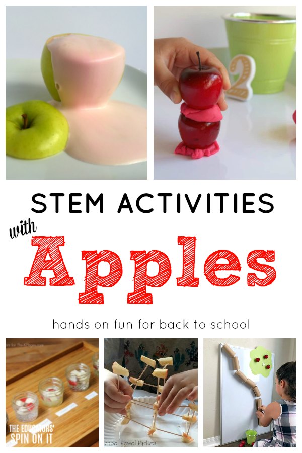 stem-activities-with-apples-for-back-to-school-stem - The Educators' Spin On It STEM activities with Apples for back to school STEM.