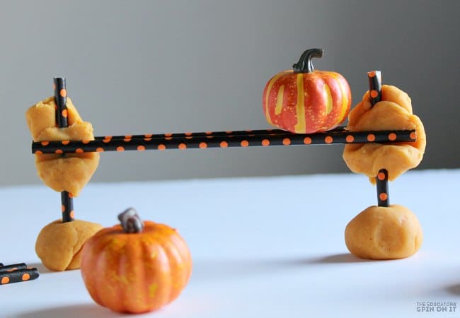 STEM Activity with Pumpkins for Five Little Pumpkins for Preschoolers - The Educators' Spin On It STEM Activity with Pumpkins for Five Little Pumpkins for Preschoolers