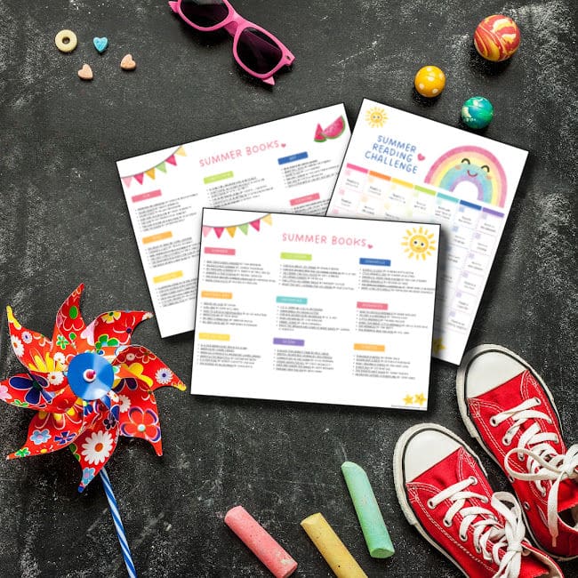 summer-books-list-and-reading-challenge-checklist - The Educators' Spin On It Themed Summer Book List and Summer Reading Challenge for Kids