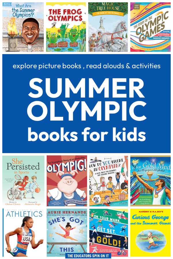 summer-olympic-books-for-kids - The Educators' Spin On It Summer Olympic Themed Books for Kids
