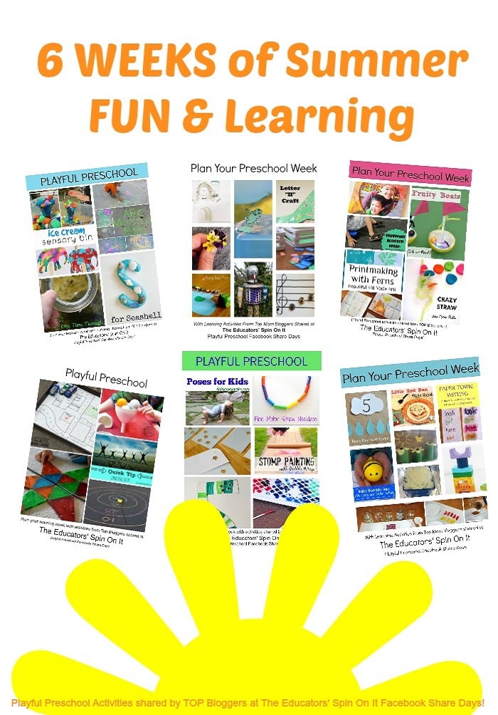 summer preschool plan (1) - The Educators' Spin On It summer preschool plan (1)