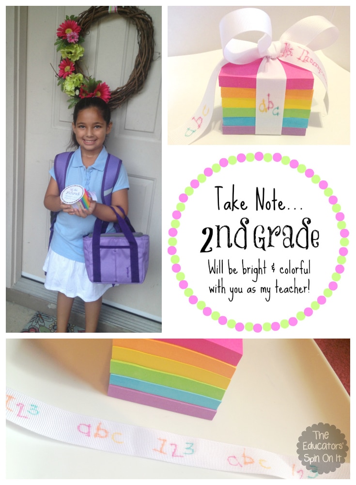 Teacher+Gift+Ideas+with+Printable+.jpg - The Educators' Spin On It Teacher Gift Idea with Post Its and Printable Tag