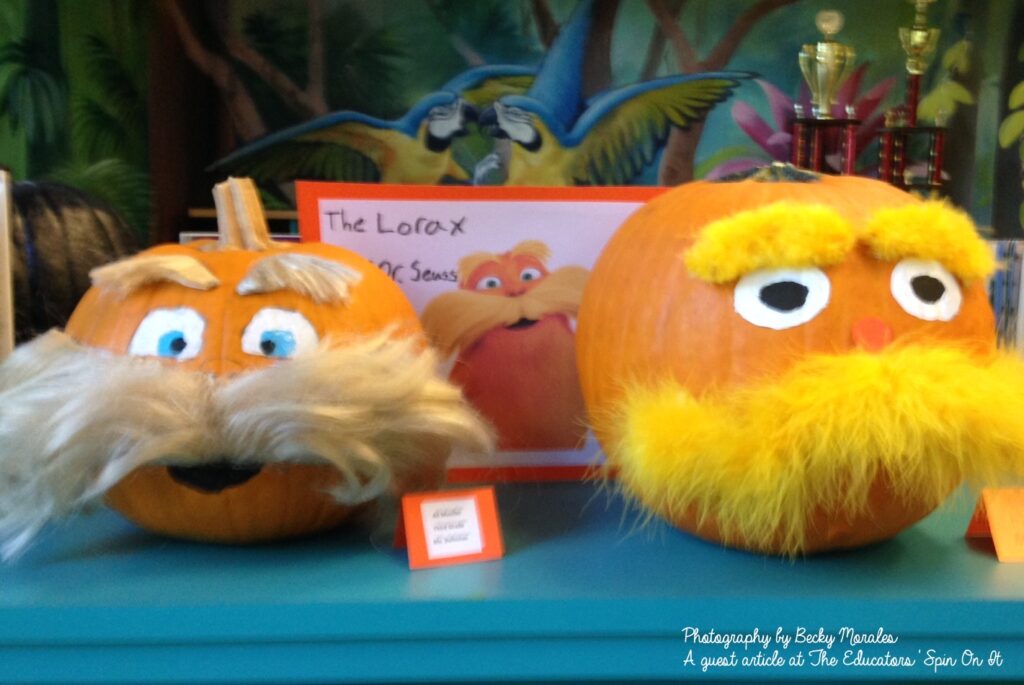 the Lorax Pumpkin - The Educators' Spin On It