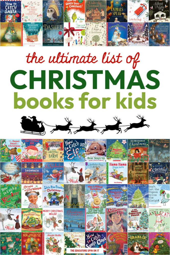 the-ultimate-list-of-christmas-books-for-kids - The Educators' Spin On It The Ultimate List of Christmas Books for Kids!