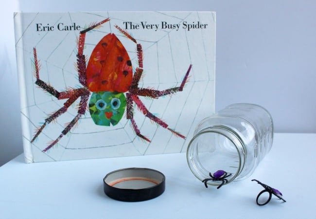 the-very-busy-spider-sensory-jar-activity - The Educators' Spin On It The Very Busy Spider Sensory Jar Activity