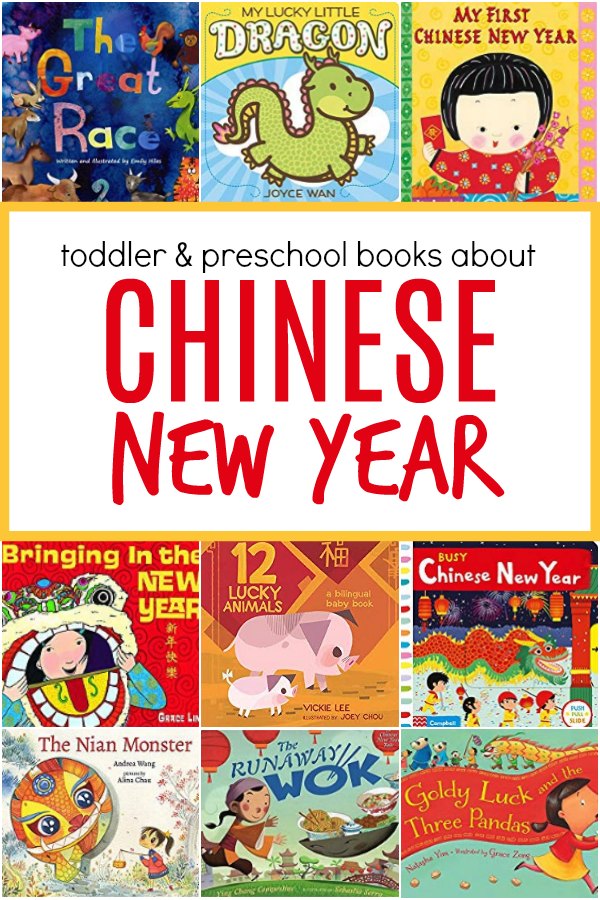 toddler-and-preschool-books-about-chinese-new-year - The Educators' Spin On It A collection of book covers for toddlers and preschoolers about the Chinese New Year