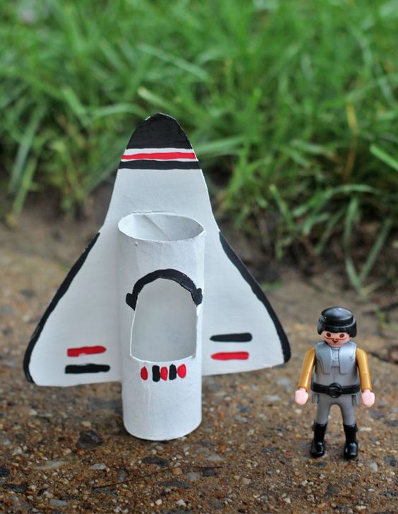 toilet paper roll spaceship - The Educators' Spin On It Toilet Paper Roll Spaceship