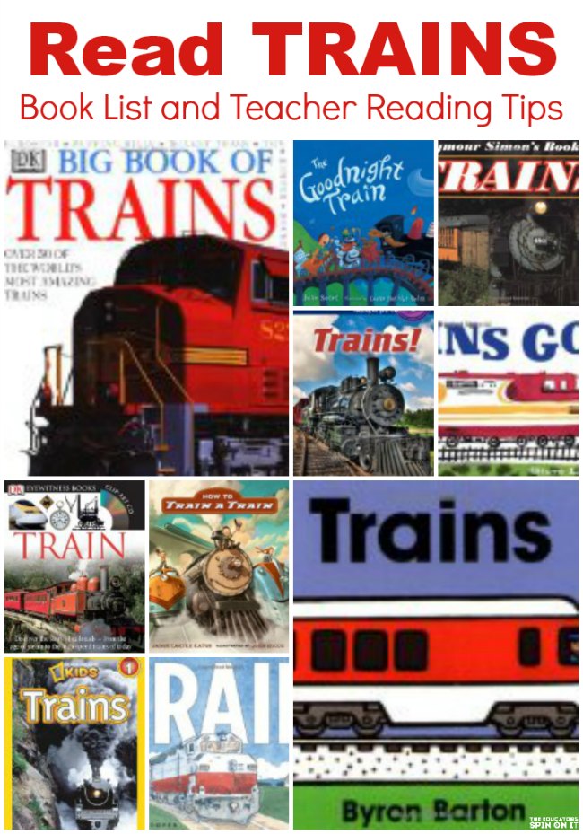 Train Books - The Educators' Spin On It Train Books for Kids