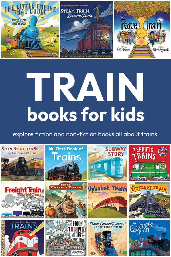 train-books-for-kids - The Educators' Spin On It The best collection of train books for kids including train themed fiction and non-fiction books