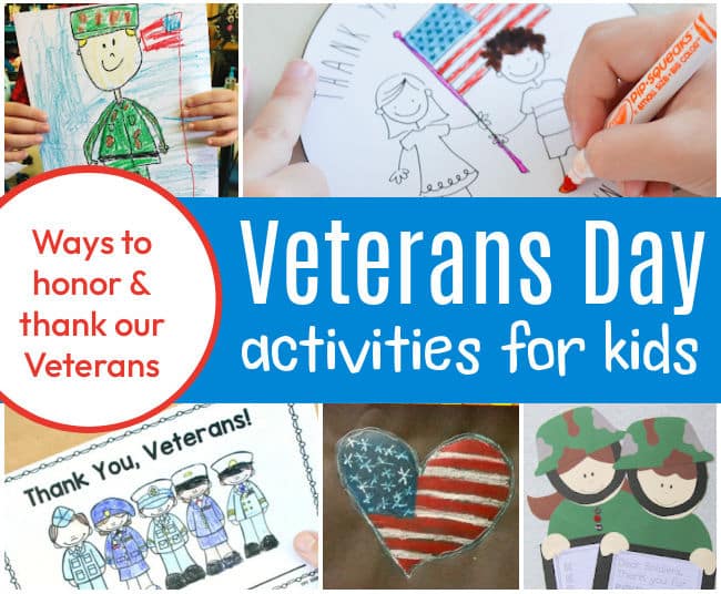 veterans-day-activities-for-kids fb - The Educators' Spin On It Veterans Day Activities for Kids