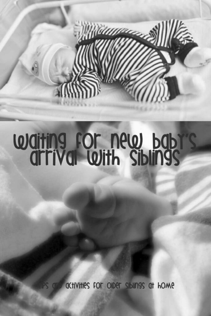 waiting-for-new-babys-arrival-with-siblings - The Educators' Spin On It Waiting for New Baby's Arrival with Siblings at Home