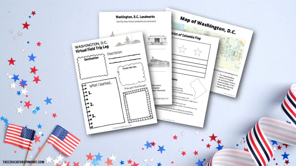 washington-dc-virtual-field-trip-log - The Educators' Spin On It Washington, D.C. Virtual Field Trip Log