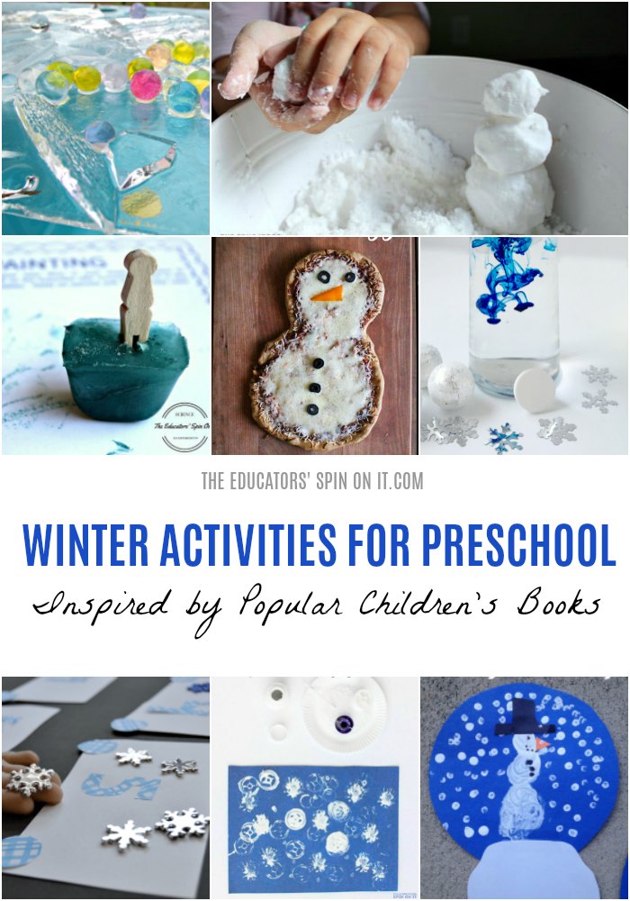 Winter Activities for Preschool inspired by Children's Books - The Educators' Spin On It Winter Activities for Preschool inspired by Children's Books