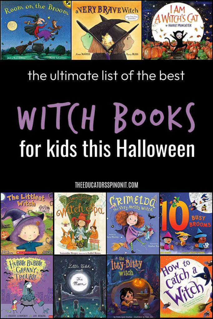 witch-books-for-kids-for-halloween - The Educators' Spin On It The Best Witch Books for Kids for Halloween