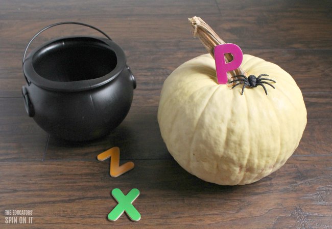 WITCH THEMED HIDE AND SEEK ALPHABET GAME - The Educators' Spin On It WITCH THEMED HIDE AND SEEK ALPHABET GAME