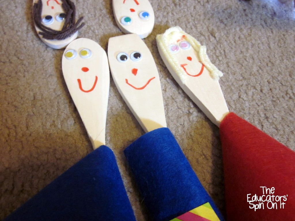 Wooden+Spoon+Puppets.jpg - The Educators' Spin On It Wooden Spoon Puppets inspired by the book Spoon by Amy Krouse Rosenthal