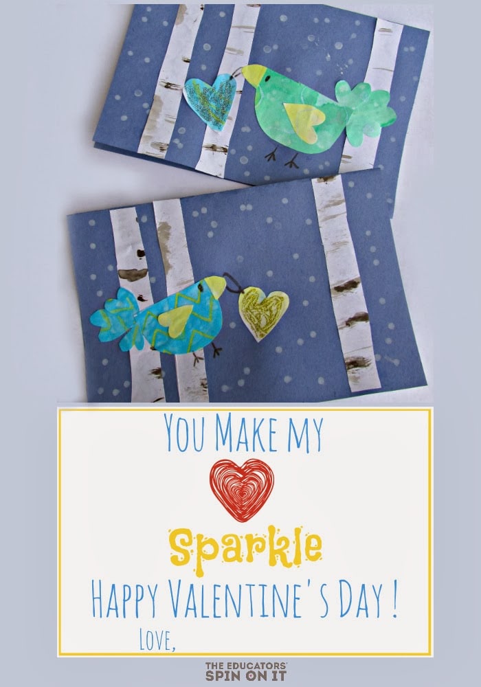 You Make My Heart Sparkle Printable Card from the Educators' Spin On It (1) - The Educators' Spin On It You Make My Heart Sparkle Printable Card from the Educators' Spin On It (1)
