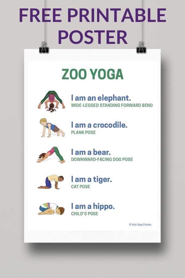zoo-yoga-poster-PIN - The Educators' Spin On It