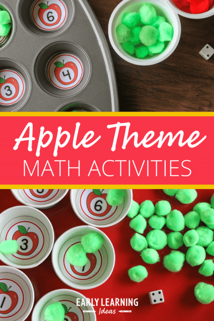 apple-number-circles-A1-768x1152 - The Educators' Spin On It Apple Themed Math Activities from Early Learning Ideas