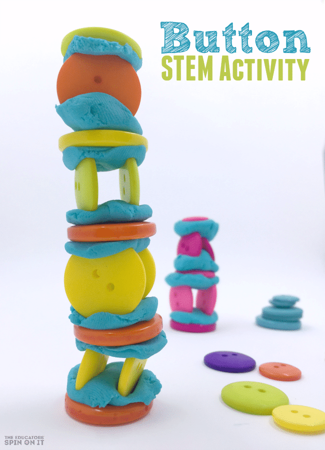 Button STEM Activity for Kids - The Educators' Spin On It Button STEM Activity Challenge for Kids