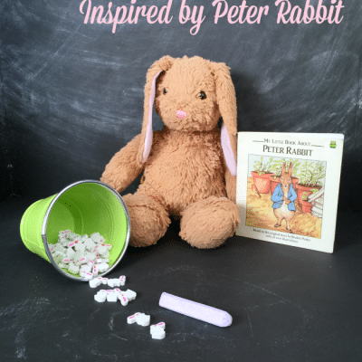 Name Tracing Rabbit Fun Inspired by Beatrix Potter