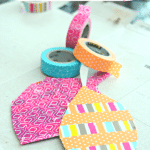 Fall Leaf Craft with Washi Tape