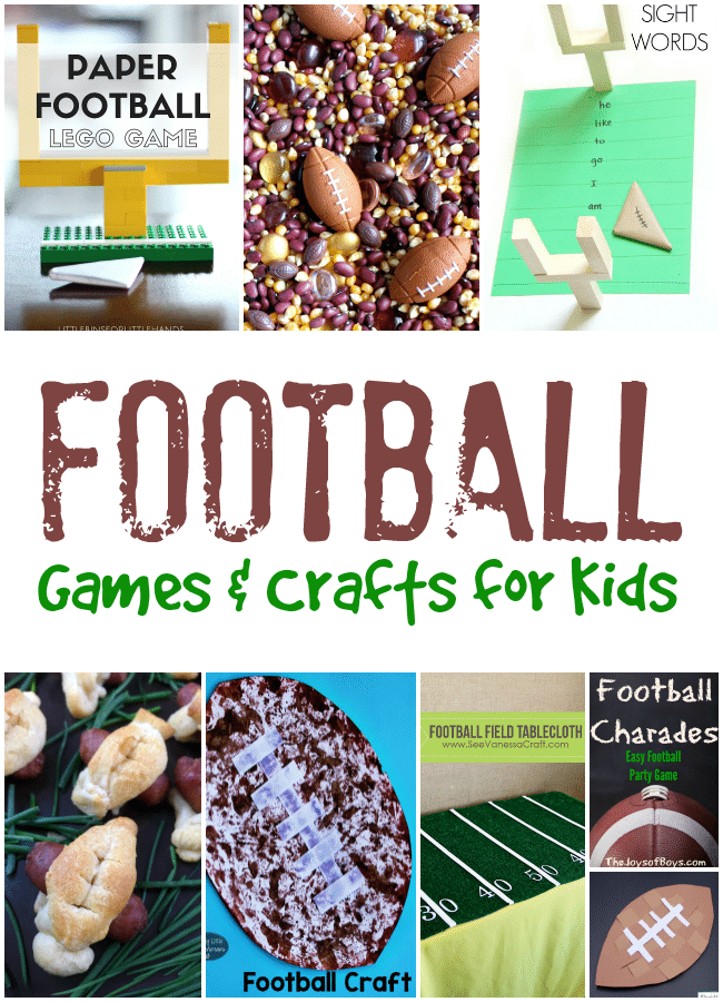 Football%2Bgames%2Band%2BCrafts%2Bfor%2BKids%2B.png - The Educators' Spin On It Football Games and Crafts for Kids