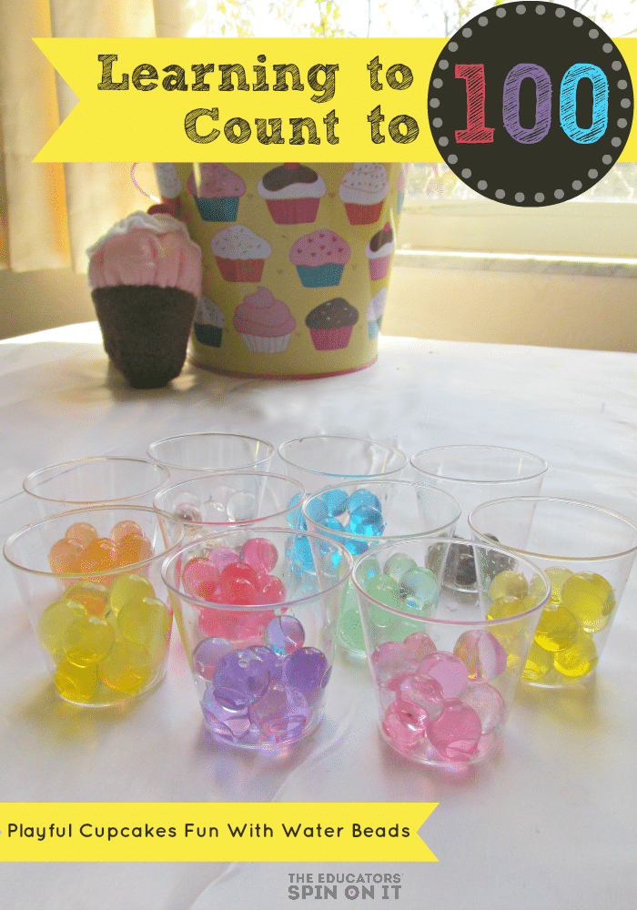 Learning+to+Count+to+100+with+Water+Beads+.png - The Educators' Spin On It 100th Day of School Activity with water beads