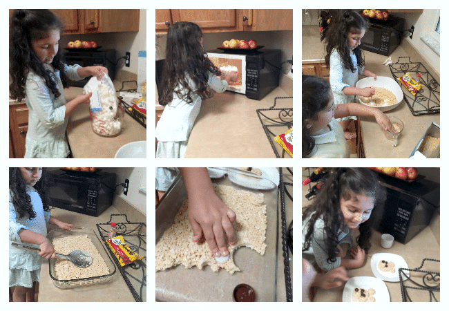 Making Rice Crispy Treats with Kids - The Educators' Spin On It Making Rice Crispy Treats with Kids to create a Teddy Bear Picnic Dessert