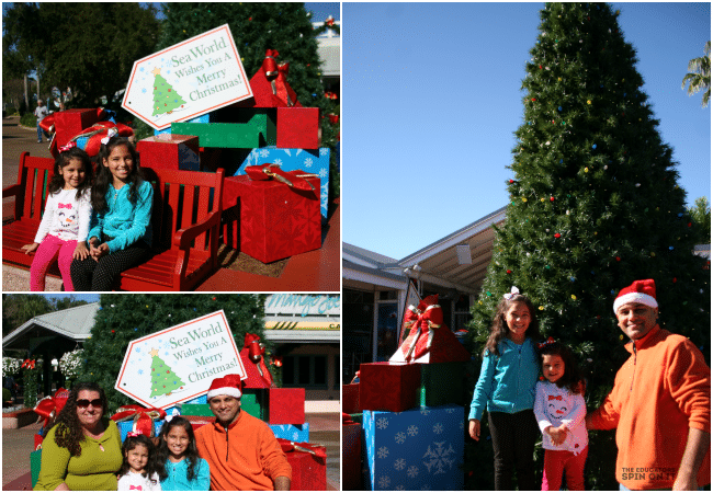 Explore SeaWorld's Christmas Celebration with a family a 4. A must-do experience for the holiday season.