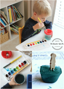 painting with Ice science experiment - The Educators' Spin On It Ice Science Experiments for kids