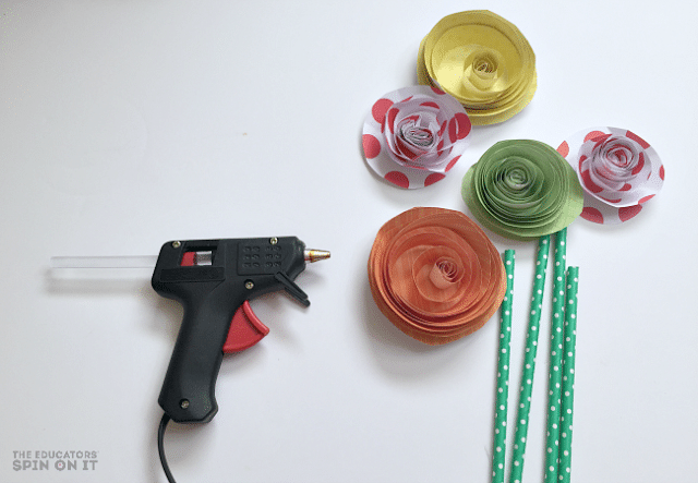 Madeline Math Activity with Flowers. Plus a creative way to teach kids to share their well wishes to others during this time of thanks.