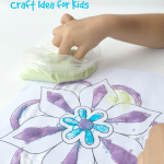 Rangoli Craft with Kids for Diwali