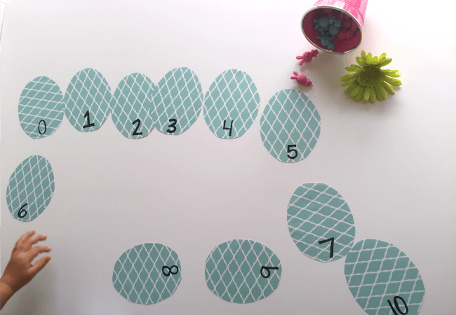 Sequencing Eggs Game for Easter Math - The Educators' Spin On It Sequencing Eggs Game for Easter Math