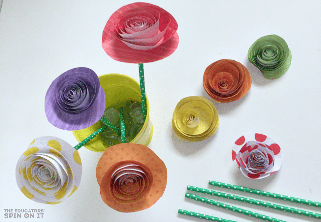 Madeline Math Activity with Flowers. Plus a creative way to teach kids to share their well wishes to others during this time of thanks.