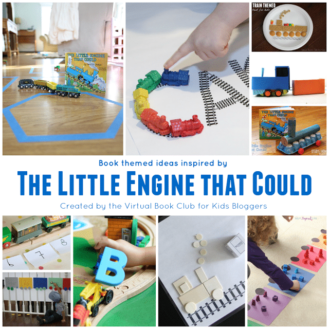 Train Themed Activities for Kids from the Virtual Book Club for Kids