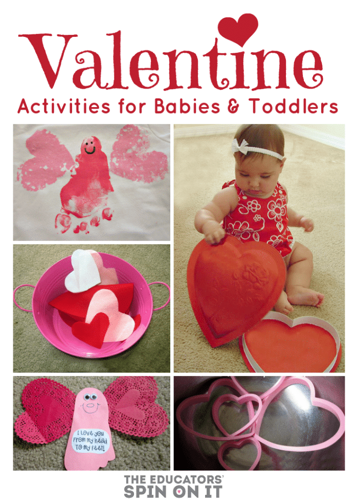 Valentine Activities for Babies and Toddlers from The Educators' Spin On It - The Educators' Spin On It Valentine Activities for Babies and Toddlers from The Educators' Spin On It